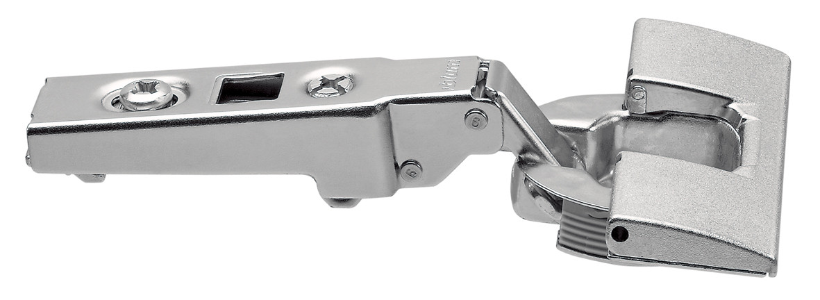 Clip 100D Hinge, Straight-Arm, Self Closing, Inserta