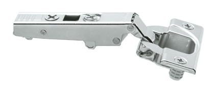 Clip Top 110D Hinge, Straight-Arm, Self Closing, Press-In