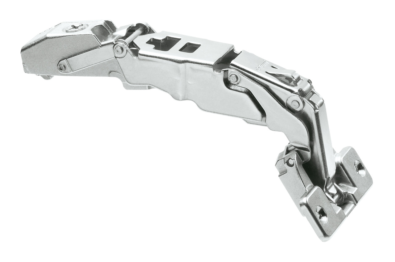 Clip Top 155D Zero Protrusion Hinge, Straight-Arm, Self Closing, Screw-On