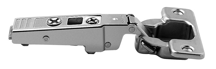 Clip Top 95D Thick Door Hinge, Straight-Arm, Self Closing, Screw-On