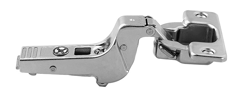 Clip Top 95D Thick Door Hinge, Full-Cranked, Self Closing, Screw-On