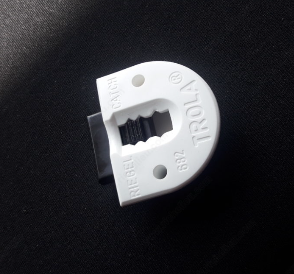Guide hardware. Trola. Pro-pack of 3. White #738