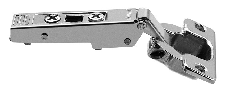 Clip Top 120D+ Hinge, Straight-Arm, Self Closing, Screw-On