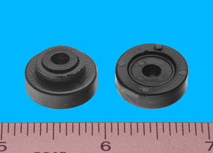 Flipper Drawer Roller Black, Pkg of 50