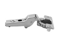 Clip Top 107D Hinge, Half-Cranked, Self Closing, Press-In
