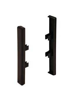 Omni Track, edge profile, plastic, black