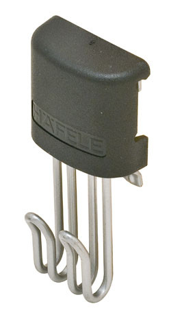 Omni Track, bracket, aluminum, matt, for wire baskets 547.XX.XXX series