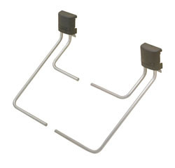 Omni Track, paper organizer set, steel, matt aluminum
