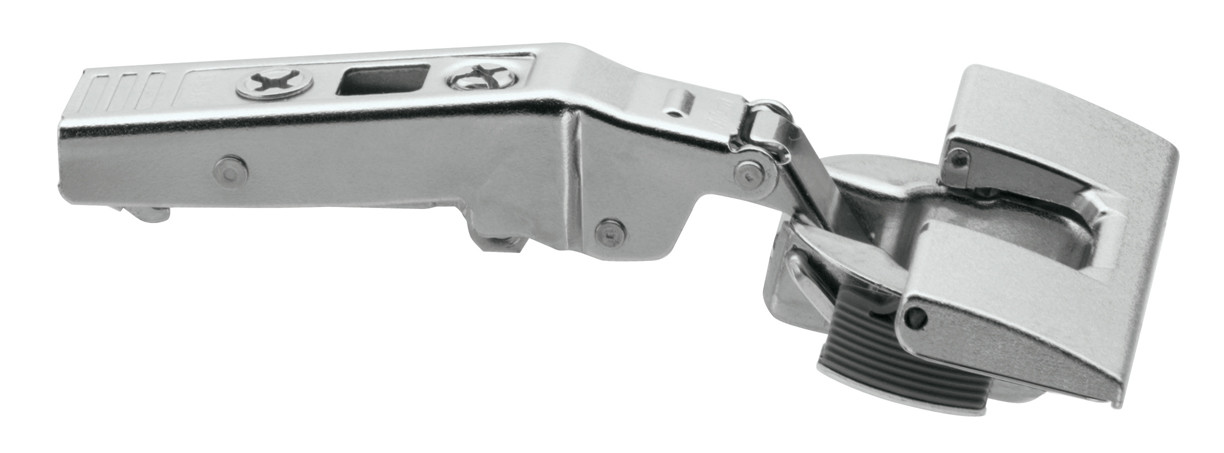 Clip Top +15D Diagonal Hinge, Self Closing, Inserta, 95D Opening Angle