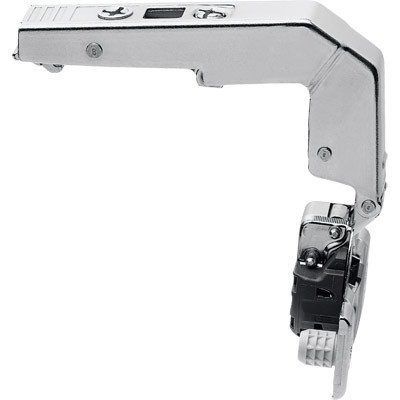 Clip Top Blumotion 95D Overlay Blind Corner Hinge, Self Closing, Press-In