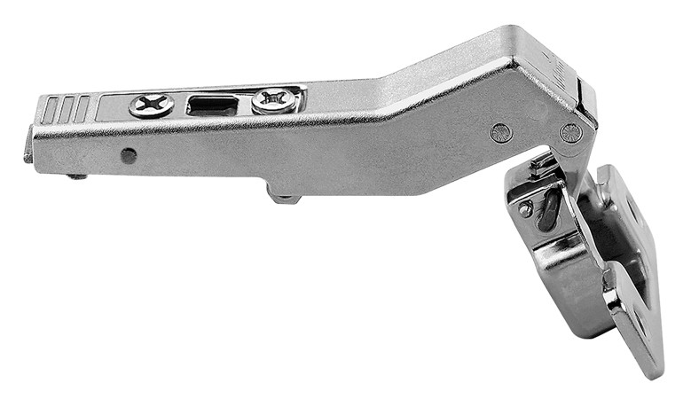 Clip Top 45D Diagonal Hinge , Self Closing, Screw-On 110D Opening Angle