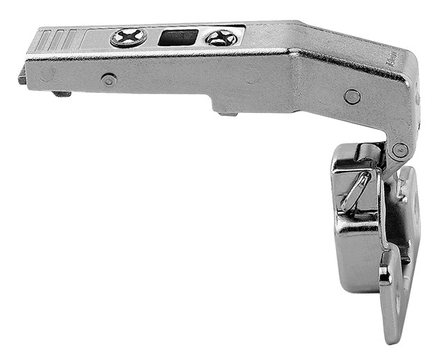 Clip Top 95D Blind Corner Hinge, Inset, Self Closing, Screw-On