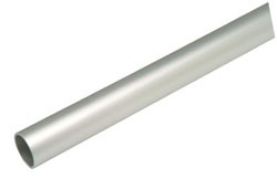 Synergy Wardrobe Tube, aluminum, matt aluminum, 1 5/16" x 8'