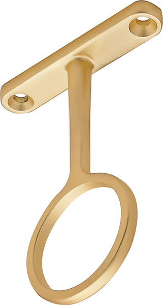 Synergy Center Support, zinc, matt brass,1-5/16"(33mm) diametter, (12.5 x 66x 92mm) 1/2