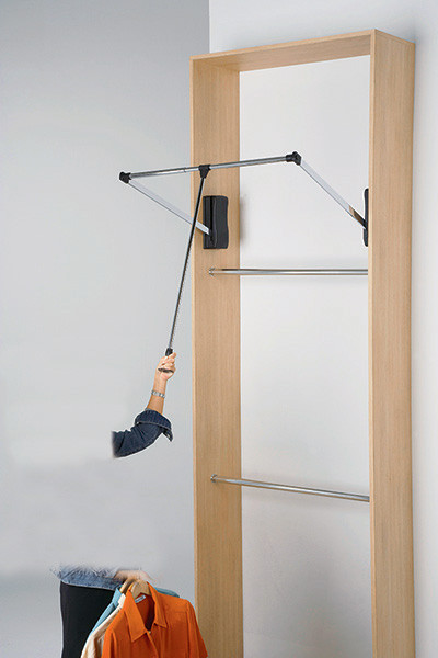 Steel Rod for Wardrobe Lift, chrome-plated, 5/8"SD48",60" or 70-7/8" choose your Length