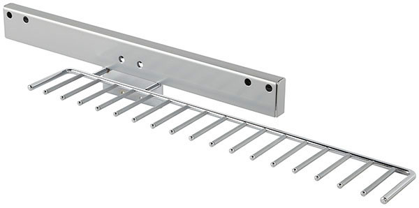 Tie Pull Out, chrome-plated, 130mm x 540mm x 90mm