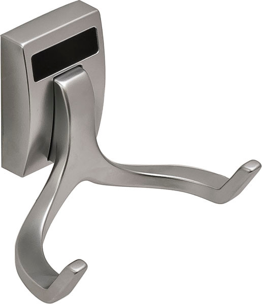 Synergy Elite Cleat, mount, double hook, zinc, matt aluminum