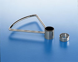 Swivel Arm, steel, polished chrome, for table