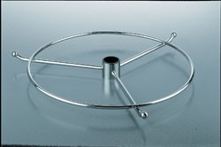 Coat Hanger Ring, steel, polished chrome, diameter 550mm