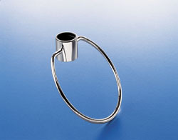 Towel Ring, steel, chrome-plated matt