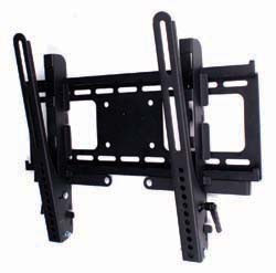 Flat Panel TV Mount with Tilt, fits 37" -63" TVs, steel, black
