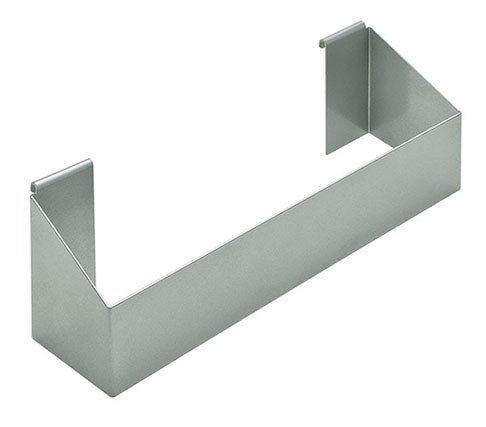 Omni Office File Hanger, for letter size files, steel, silver, 4" x 12 1/4"