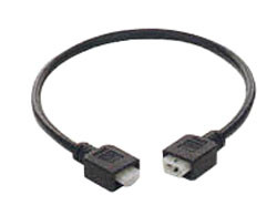 Connecting Lead for 820.21.7xx, plastic, white, 10"