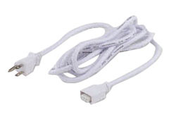 Power Cord with Plug for 820.21.7xx, plastic, white, 96"