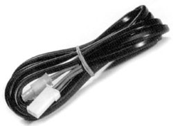 Extension Cable, plastic, black, 2meters