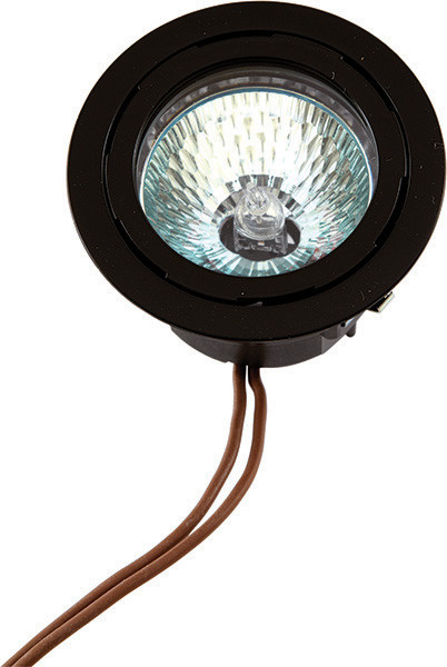 Halogen Lamp, plastic, black, 55 / 12V, 10watt