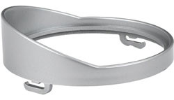 Eyelid Trim, plastic, brushed nickel, for 824.20.XXX