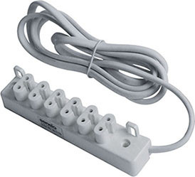 Select LED, GX53 6-way distribution block