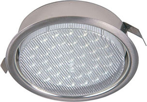 Select LED, GX53, surface mounted cabinet light, 60 diode, warm, white, 3200K, 3 piece kit