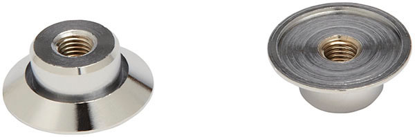 Intermediate Support, brass, chrome polished