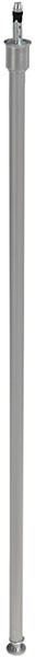Beta Shelf Suspension System, steel, matt chrome, 1meter