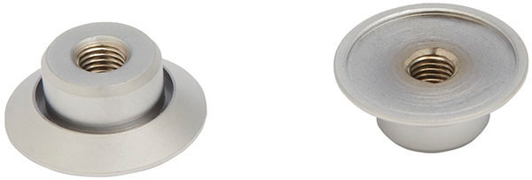 Intermediate Support, brass, matt chrome