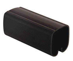 Cable Trunk, double J, PVC, black, 98"