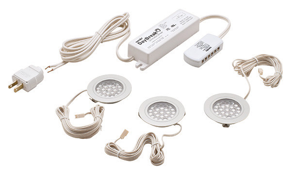 Select HD LED, surface or recessed light housing, cool, white, 5000K, 3 piece kit, plastic, with 15W dimmable driver