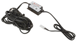 Transformer, LED, 12V DC 2A, plastic, black