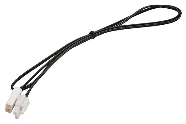Extension Cable, basic series, plastic, black, 40", with amp connections