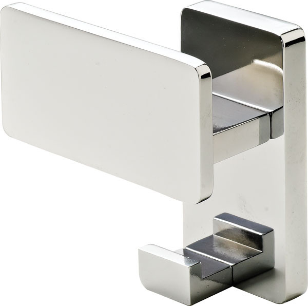 Coat Hook, Bella Italiana, polished chrome, 90mm x 46mm x 90mm