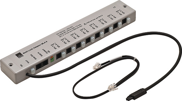 MLA8 Distribution Block for DFT, plastic, gray