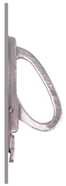 Edeg Pull, brass, nickel plated, polished