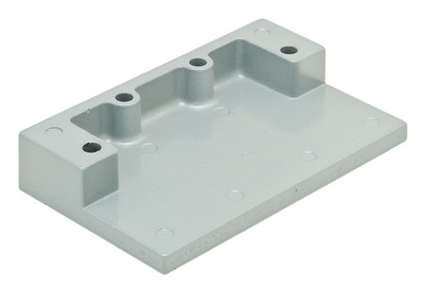 Mounting Bracket Model CO120, Aluminum, Gray Prime Coat