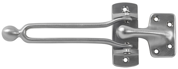 Door Guard, Swing Arm, Brass, Polished