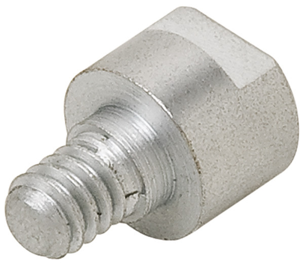 Armature Extension for Electro-Magnetic Door Holder, Steel, Zinc-plated, Length = 3/8"