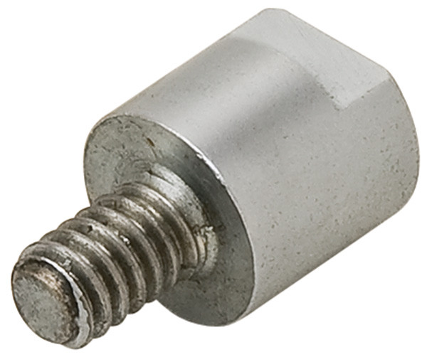 Armature Extension for Electro-Magnetic Door Holder, Steel, Zinc-plated, Length = 1/2"