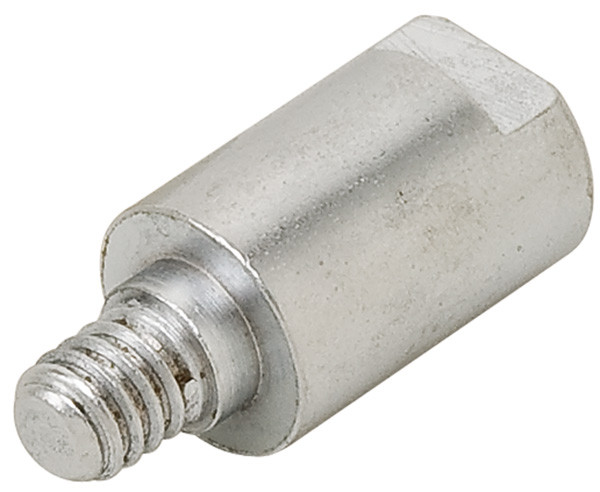 Armature Extension for Electro-Magnetic Door Holder, Steel, Zinc-plated, Length = 3/4"