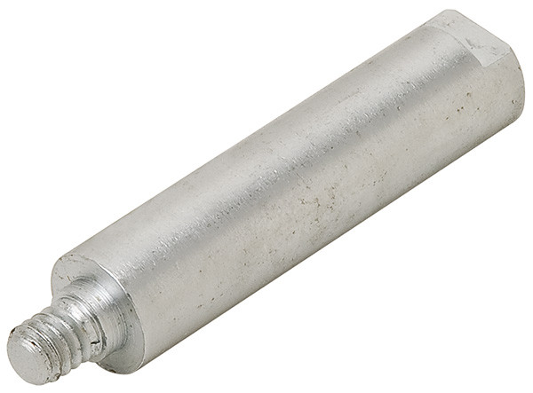 Armature Extension for Electro-Magnetic Door Holder, Steel, Zinc-plated, Length = 2"