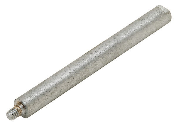 Armature Extension for Electro-Magnetic Door Holder, Steel, Zinc-plated, Length = 4"